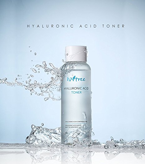 ISNTREE Hyaluronic Acid Toner 13.53 fl. oz., Deep Moisturizing, Soothing, Nourishing.