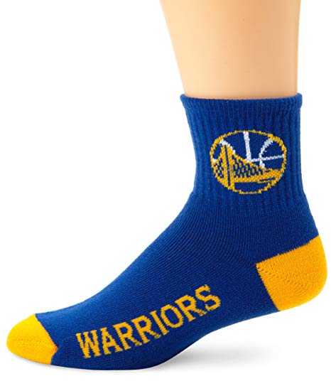 Golden State Warriors Team Color Quarter Socks