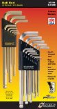 Bondhus 20399 Ball End L-Wrench Double Pack with BriteGuard and GoldGuard Finish