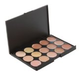 YKS 15 Color Neutral Makeup Eyeshadow Camouflage Facial Concealer Palette