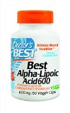 Doctors Best Best Alpha-Lipoic Acid 600 Mg Vegetable Capsules 60-Count