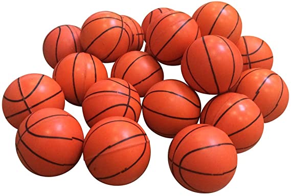 Yatim 15 Pcs Toys Bouncy Basketball Relax 1.18 Inch Balls Small Gifts for Children