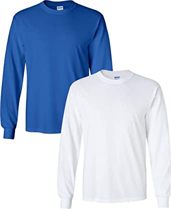 Gildan Men's Ultra Cotton Long Sleeve T-Shirt, Style G2400