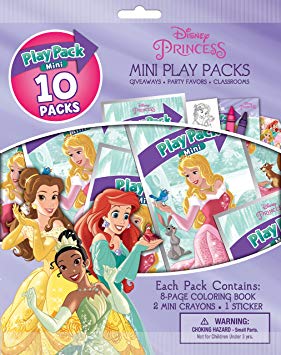 Disney Princess Bendon Mini Play Packs