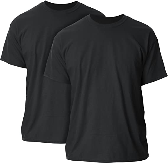 Gildan Mens G2000 Ultra Cotton Adult T-Shirt, 2-Pack