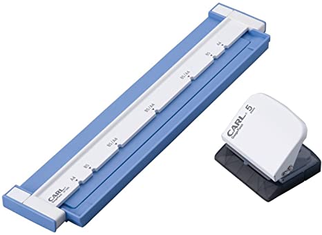 Carl Neo Gauge 26-Hole or 30-Hole Punch - Blue [Office Product]