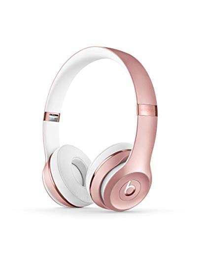 Beats Solo3 Wireless On-Ear Headphones - Rose Gold (Certified Refurbished)