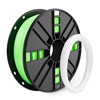 Green PLA 3D Printer Filament 1.75mm, PLA Filament with 20g Cleaning Filament, Dimensional Accuracy  /- 0.02mm, 1kg Spool(2.2lbs), NovaMaker PLA Green