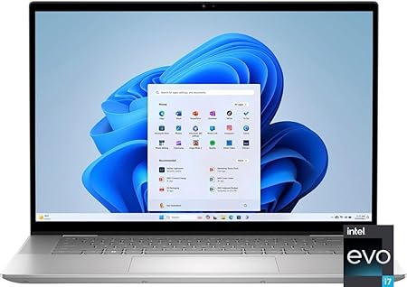 Dell Inspiron 16 7630 2023 2-in-1 Laptop 16" WUXGA Touchscreen 12-Core Intel i7-1360P 16GB LPDDR5 1TB SSD Iris Xe Graphics Thunderbolt 4 Wi-Fi 6E Backlit KB Fingerprint Windows 11 Pro