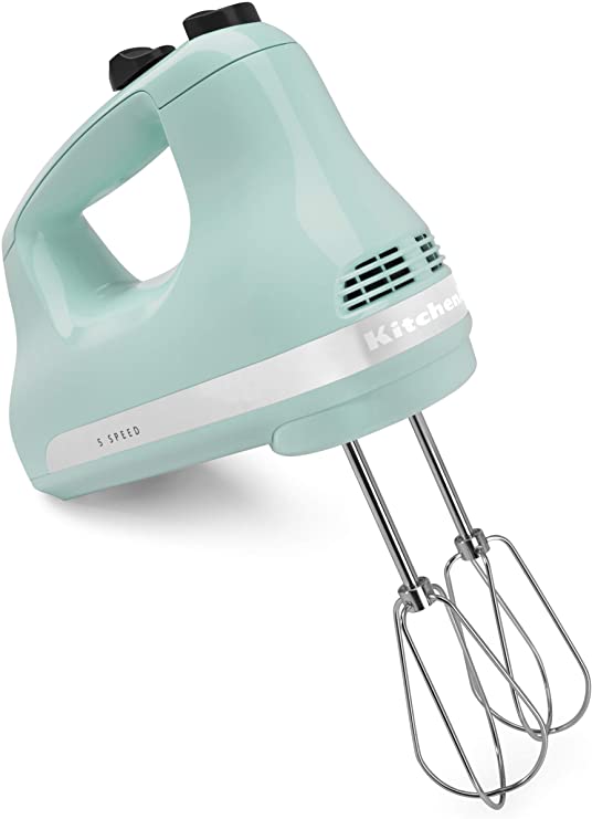 KitchenAid KHM512IC 5-Speed Ultra Power Hand Mixer, Ice Blue