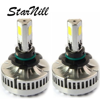 Starnill LED Headlight Conversion Kit - All Bulb Sizes - 40W 3600LM x2 COB LED - Replaces Halogen & HID Bulbs(9005)