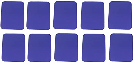 Belkin 10-Pack Blue Standard Mouse Pad (F8E081-BLUE)