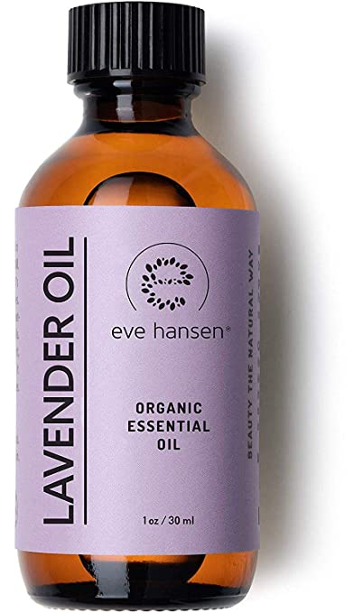Eve Hansen USDA Organic Lavender Essential Oil for Diffuser, Aromatherapy, Skin Care | Undiluted and Pure Bulgarian Lavandula Angustifolia Calming and Relaxing (1 oz)