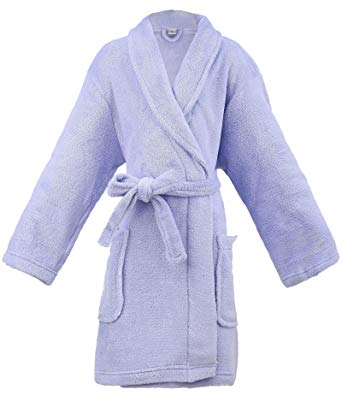 AbbyLexi Kid's Soft Plush Long-Sleeved Fleece Cover up with Pockets