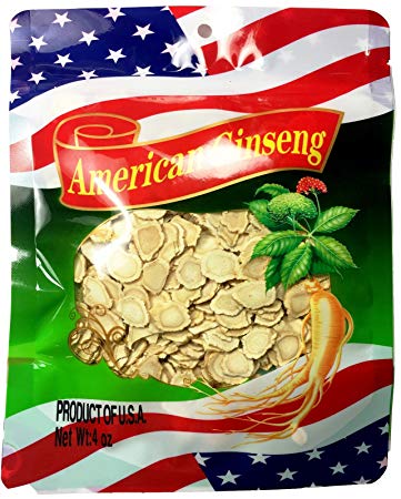888Warehouse - (4 OZ) Premium American Ginseng Hand Selected Grade (Root Thin Slices)