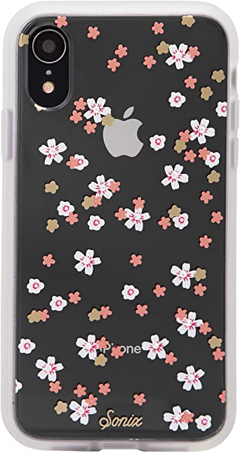 Sonix Floral Bunch Case for iPhone X/Xs [Drop Test Certified] Women's Protective Clear Flower Case for Apple iPhone X, iPhone Xs