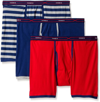 Hanes Red Label Men's 3-Pack X-Temp Active Cool Boxer Brief