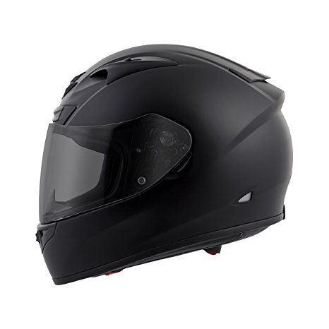 Scorpion EXO-R710 Solid Street Motorcycle Helmet (Matte Black, Medium)