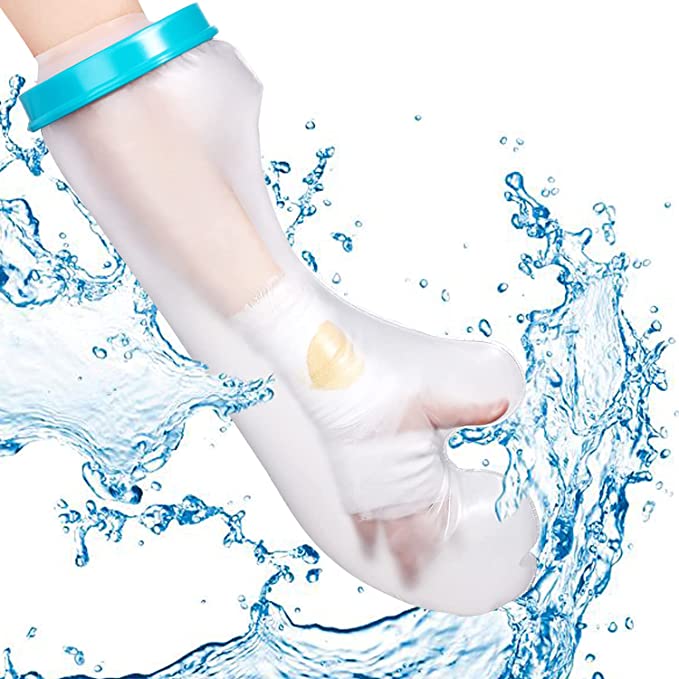 Belifu Cast Covers for Shower Arm, Adult Waterproof Cast Cover Arm for Swimming, Arm Cast Protector Watertight Seal, Reusable Bandage Cover Protector for Wounds on Arms, Wrists, and Fingers