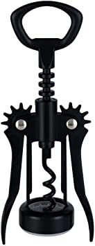 True Soar Matte Black Winged Corkscrews