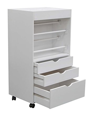 Studio Designs Wrapping Cart in White 13260