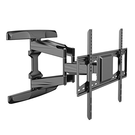 Loctek L5L TV Wall Mount Bracket for 42-70 inch TV with Articulating Arms Full Motion swivel tilt Function Weighing up to 99lbs and Max VESA 600x400