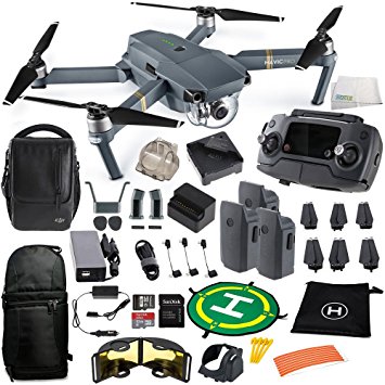 DJI Mavic Pro FLY MORE COMBO Collapsible Quadcopter Drone Ultimate Bundle