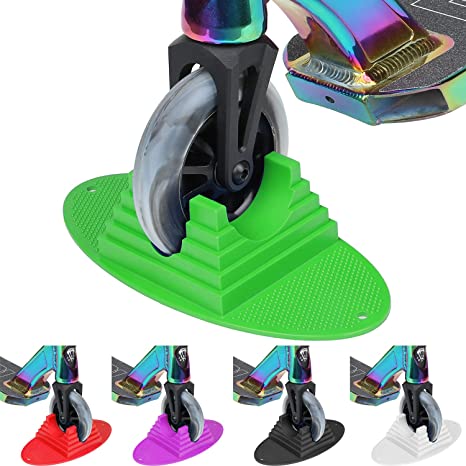 VOKUL Scooter Stand Parking | Universal Pro Kick Scooter Holder Stand fit Most Scooters for 95mm -125mm Scooter Wheels - Multiple Scooters, Stable Base,Organize Scooters, Works Perfect