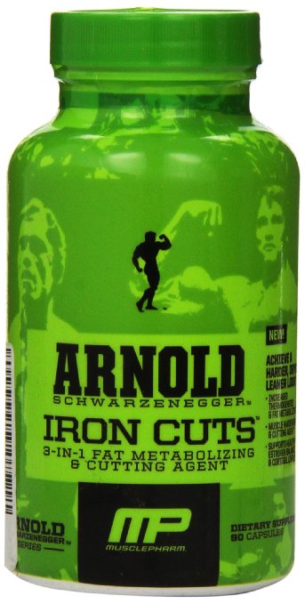 Muscle Pharm Arnold Schwarzenegger Series Iron Cuts, 90 Capsules