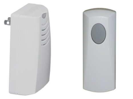 Honeywell RCWL105A1003/N Plug-in Wireless Door Chime and Push Button