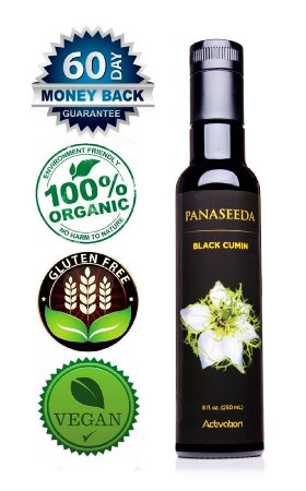 Black Cumin Seed Oil, 250 ml, Vegan, Organic & Gluten Free, 100% Pure Nigella Sativa. Digestive Support, Immune System Booster, Loaded with Vitamins b1 b2 b3