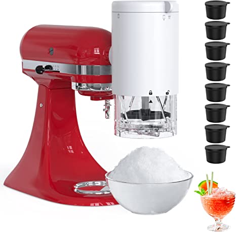 Ice Shaver Maker Attachment Compatible with All Kitchenaid Stand Mixer