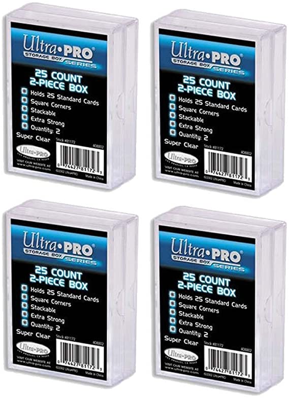 UltraPro 25 Count 2-Piece Plastic Box 8 Pack