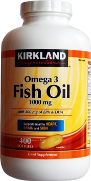 Kirkland omega 3 fish oil 1000 mg 400 outlet softgels