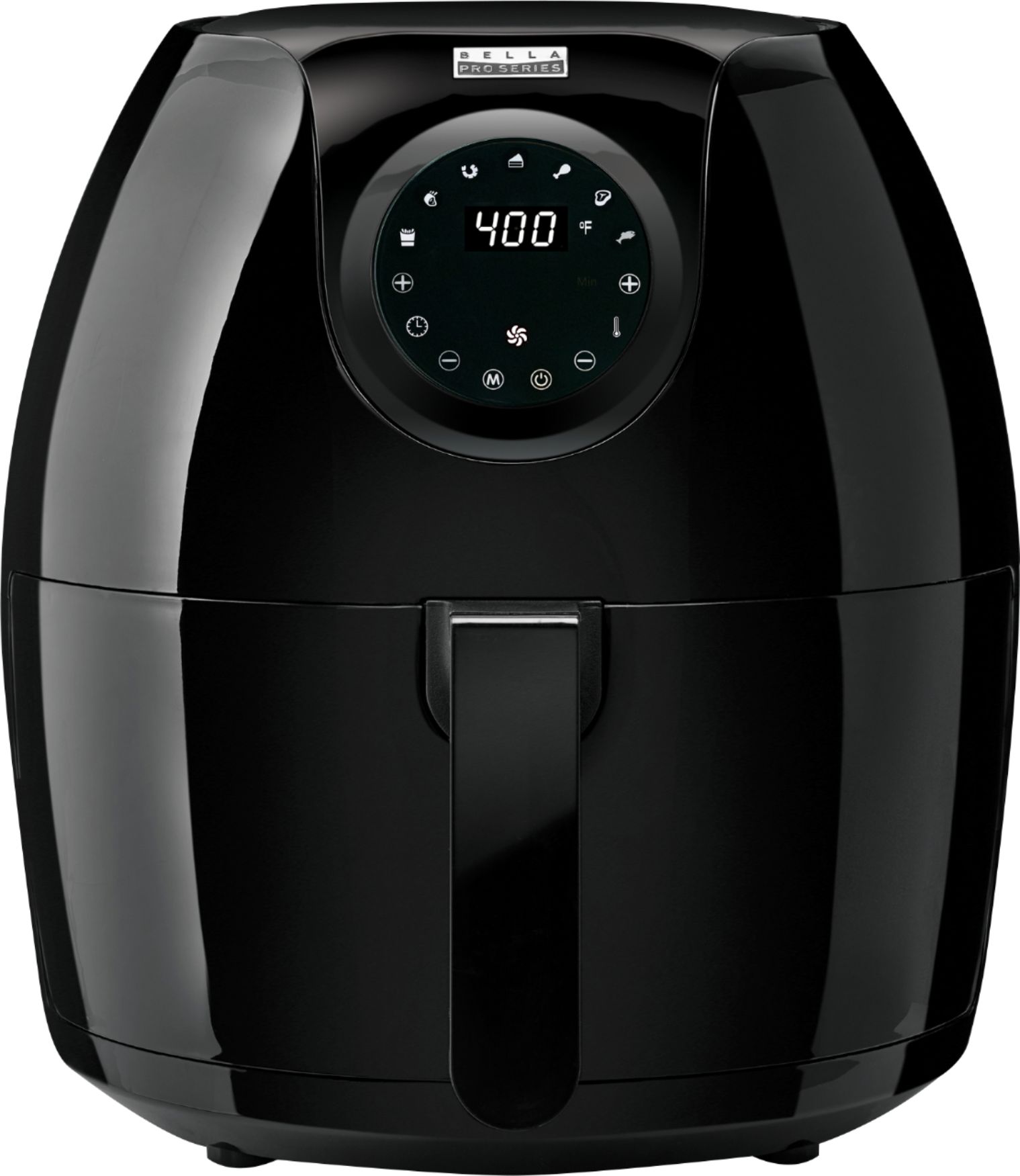 Bella - Pro Series 6qt Digital Air Fryer - Black