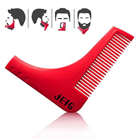 JETG Sharp Shape Beard | Beard Trimmer | Beard Styling and Shaping Template Comb Tool for Perfect Lines