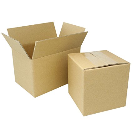 200 EcoSwift 7x4x3 Corrugated Cardboard Packing Boxes Mailing Moving Shipping Box Cartons 7 x 4 x 3 inches