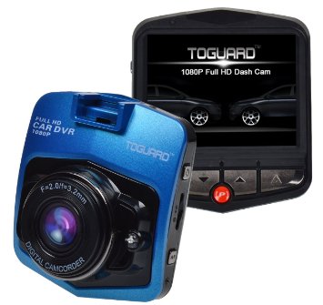 Blue TOGUARD 246 LCD Full HD 1080P Dashcam Car Dvr CameraNovatek NT96220G-sensorParking MonitorMotion DetectionLoop RecordingNight Vision