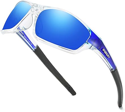 HGDGears Polarized Sports Sunglasses for Outdoor Cycling Driving Golf Running Fishing,Tr90 Superlight Frame Eyewear Sun Glasses(UV400 Unisex)