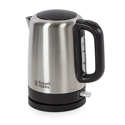 Russell Hobbs Canterbury Kettle 20610, 1.7 L, 3000 W - Brushed Stainless Steel Silver