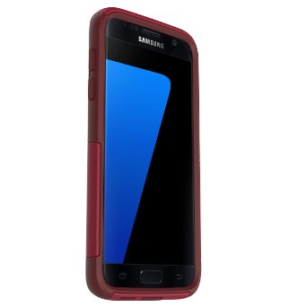 OtterBox COMMUTER SERIES Case for Samsung Galaxy S7 - Frustration Free Packaging - FLAME WAY (FLAME RED/GARNET RED)