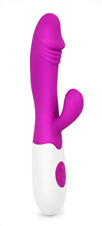 Pnbb Sex Toy for Women Masturbation Female G Spot Clitoral Multi Speed Vibrator Double Vibrator-double Stimulation of 30-frequency Vibration Life Waterproof Silent Female Masturbator