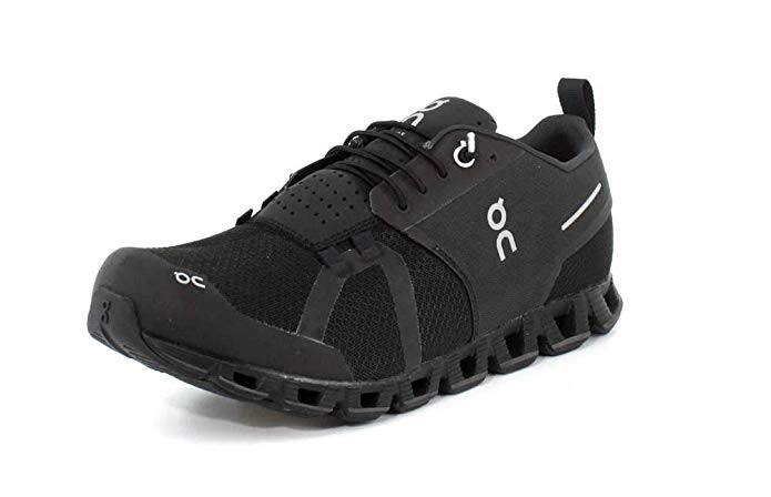 On Running Cloud Waterproof Mens Shoes Black/Lunar