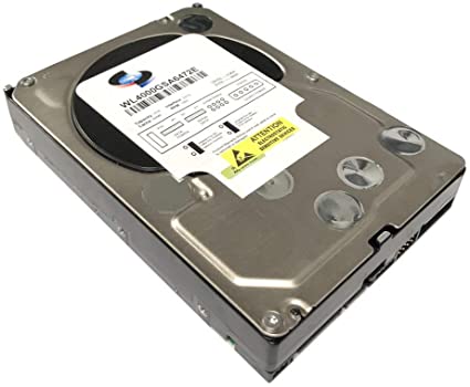 WL 4TB 7200RPM 64MB Cache SATA 6Gb/s 3.5inch Internal Desktop Hard Drive (for Server, RAID, NAS, DVR, Desktop PC) (Renewed)