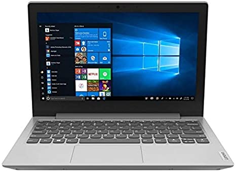 Lenovo IdeaPad Slim 1 11 Inch (11.6 Inch) HD Laptop - (AMD A4, 4GB RAM, 64GB eMMC, Windows 10 Home S Mode) - Platinum Grey