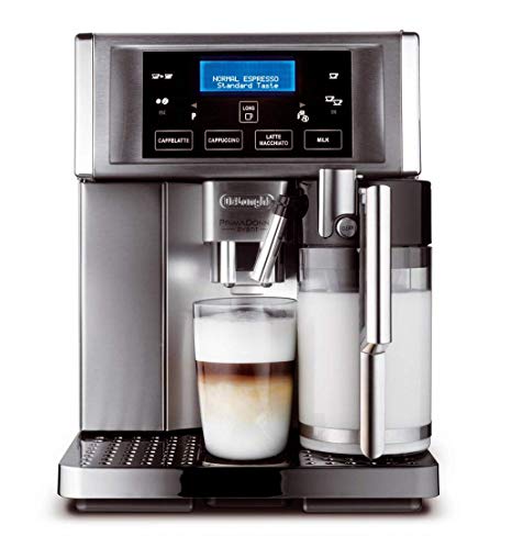 De'Longhi Prima Donna Avant ESAM6700 15 Bar Bean to Cup Espresso and Cappuccino Machine - Stainless Steel