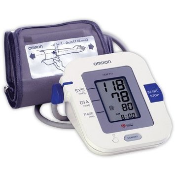 Omron HEM-711AC Automatic Blood Pressure Monitor with Standard Cuff