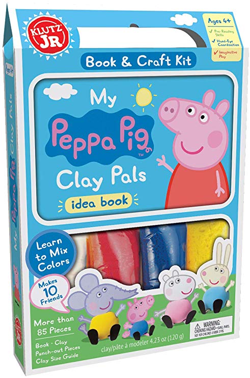 Klutz Jr. My Peppa Pig Clay Pals Craft Kit