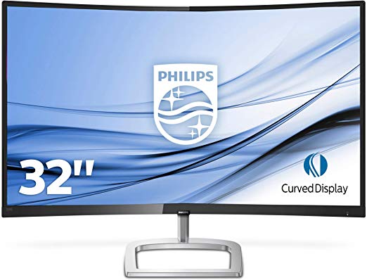 Philips 328E9FJAB/00 31.5" Widescreen VA W-LED Black Multimedia Curved Monitor (2560x1440/5ms/VGA/HDMI/DisplayPort)