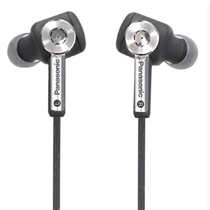 Panasonic RP-HC55-S Noise-Cancelling Earbud Headphones (Silver) (Discontinued by Manufacturer)